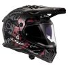 LS2 MX702 PIONEER II-06 RANGI adventure helma černá vel.M